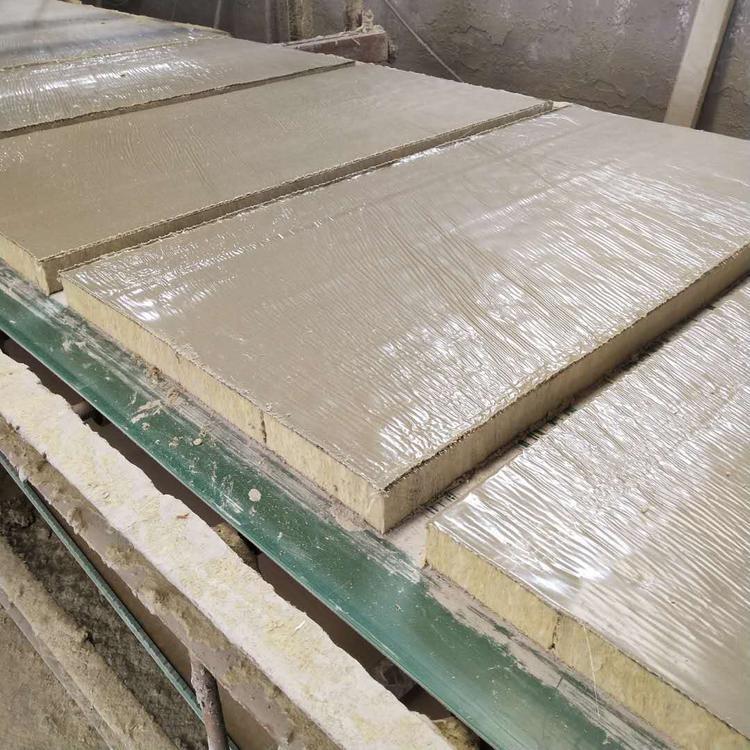 彩钢岩棉复合板隔热保温导热系数λ设备厂家专业定做不需要表面装饰(图2)