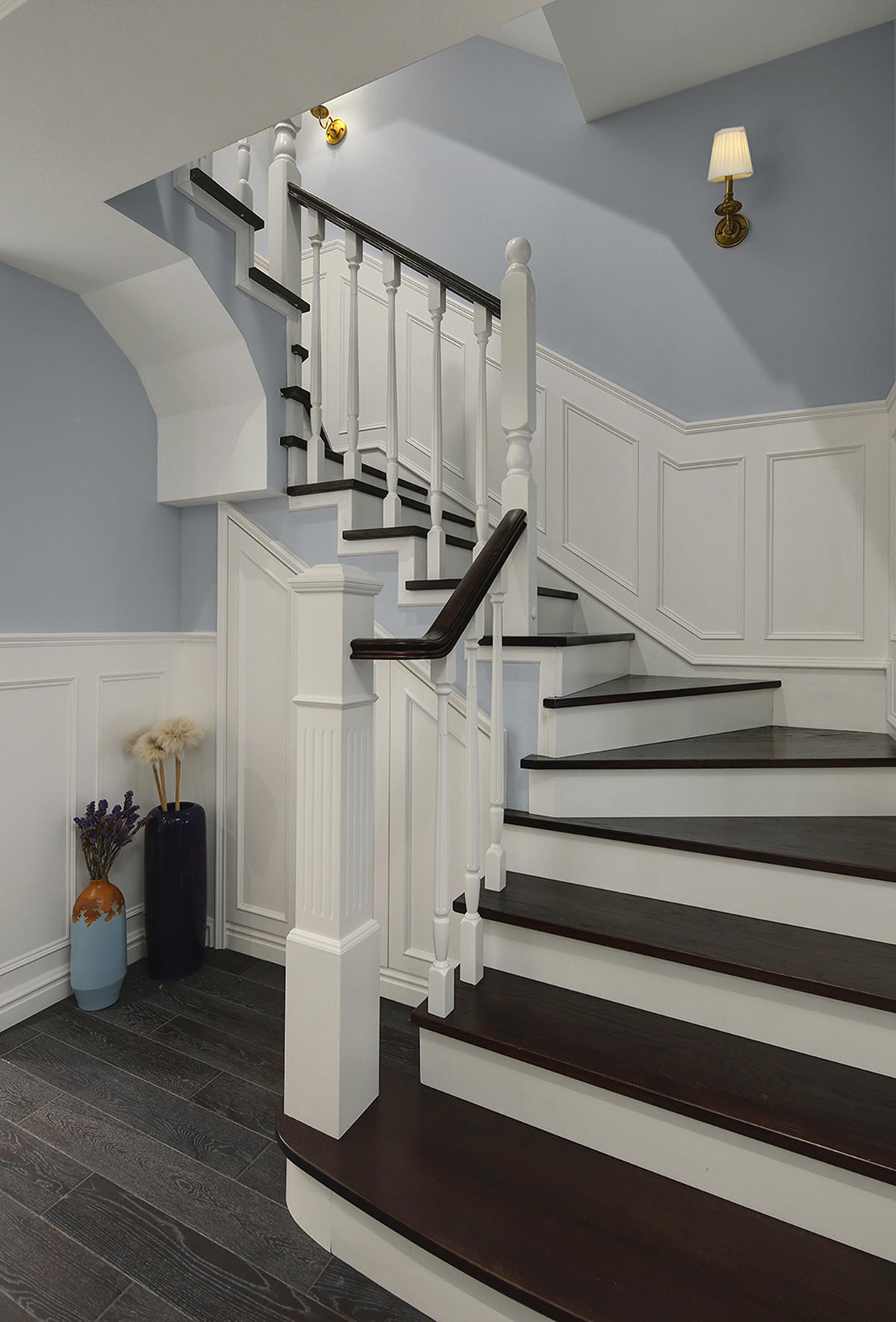 ,自建房屋楼梯怎么设计?家居别墅楼梯风水禁忌图片(图4)