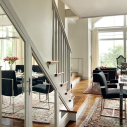 ,自建房屋楼梯怎么设计?家居别墅楼梯风水禁忌图片(图8)