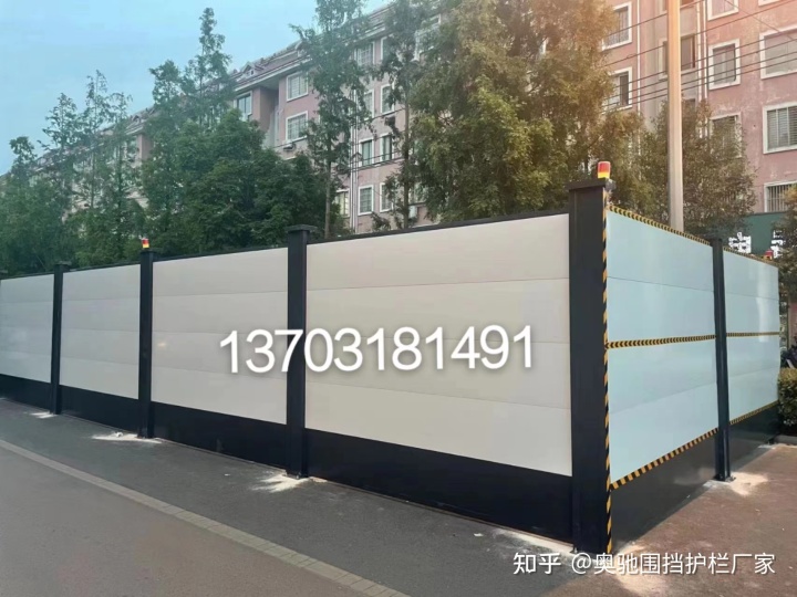 好看的彩钢房 

郑州施工围挡实体厂家：13703181491围挡应用场景，厂家(图5)