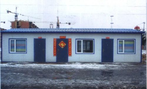 
祈虹彩钢活动房厂家专业拆装活动房，拆装彩钢房260㎡(图3)