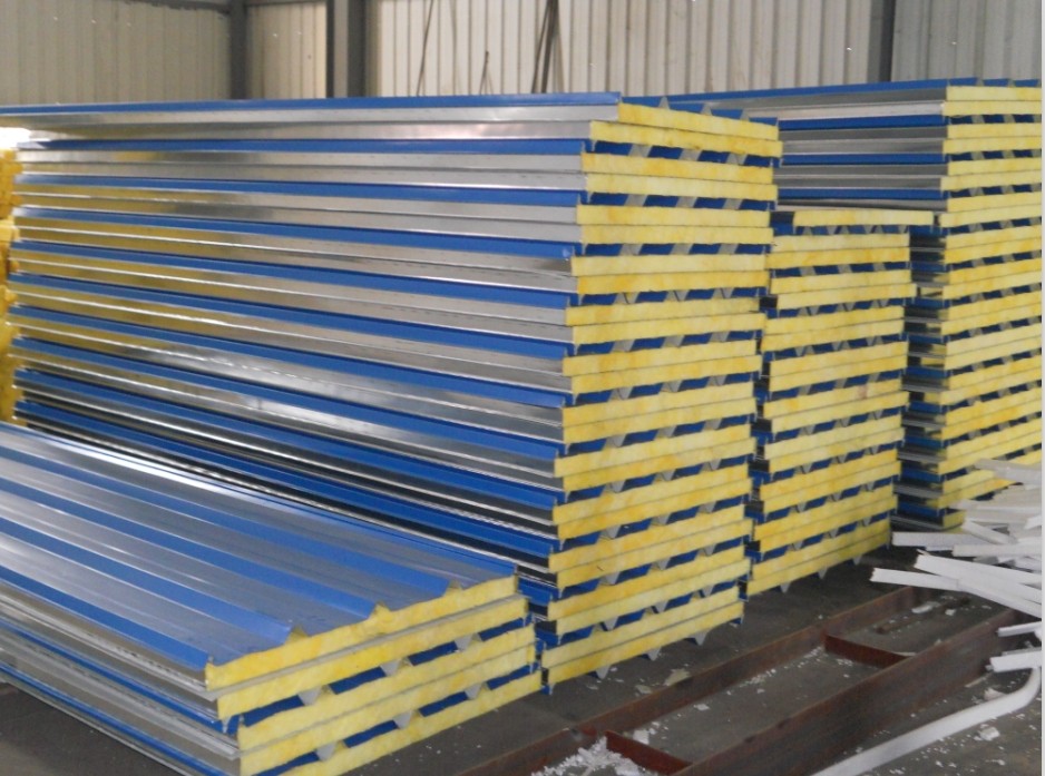 轻彩钢板夹芯板平方米重量低于14KG可以减少结构负荷造价(图2)