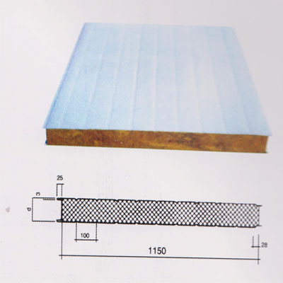 轻彩钢板夹芯板平方米重量低于14KG可以减少结构负荷造价(图6)