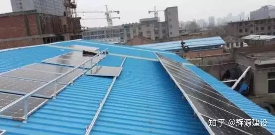 彩钢瓦屋面建设要求彩钢屋面光伏发电项目的布置方式布置
(图27)