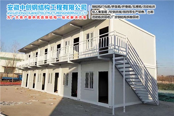 
惠山二手彩钢活动房回收厂家哪里有安徽中创钢结构工程有限公司(图3)