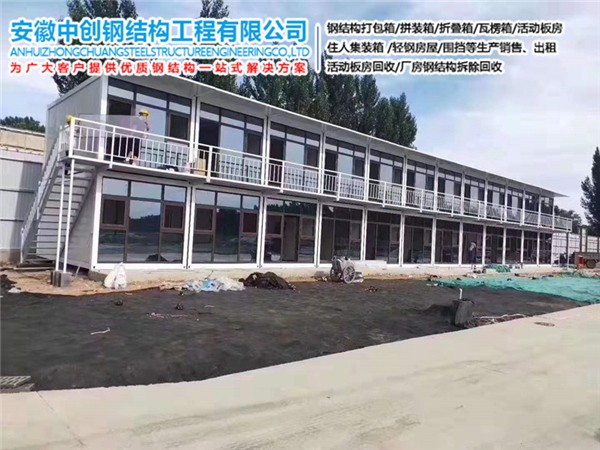 
惠山二手彩钢活动房回收厂家哪里有安徽中创钢结构工程有限公司(图6)