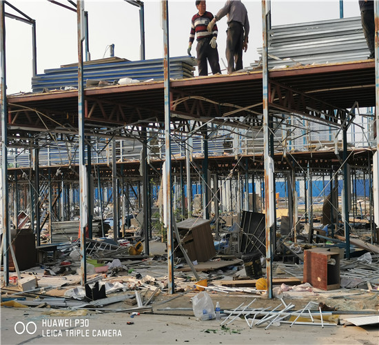 郑州亚胜钢结构工程有限公司加工定制--彩板房板材定制(图6)