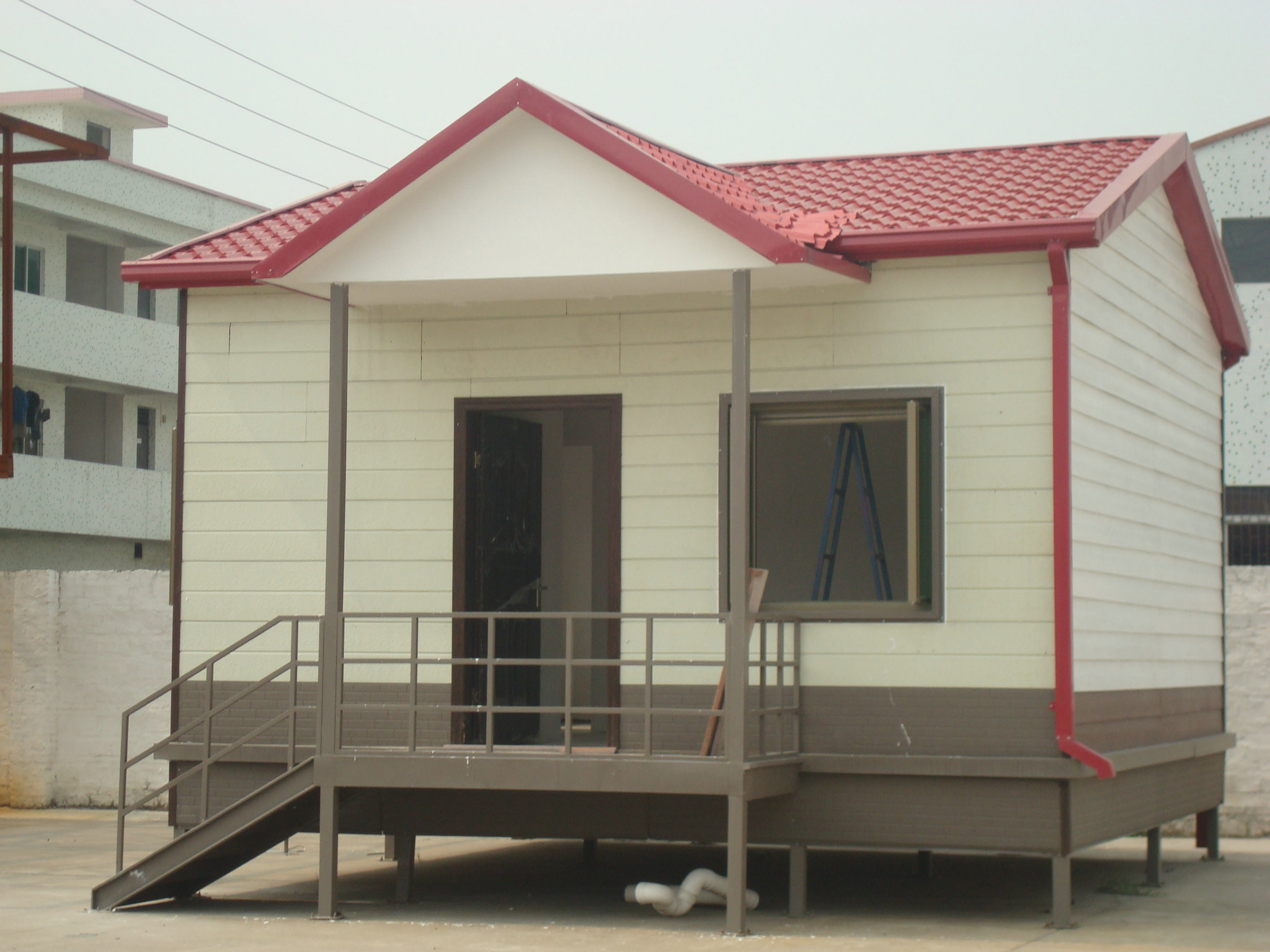 青岛市哪里有安装彩钢活动板房，隔断，回收二手板房的彩钢瓦(图5)