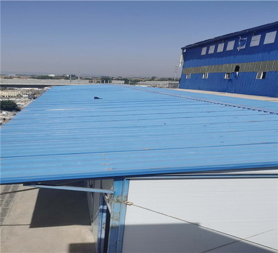 郑州亚胜钢结构工程有限公司回收工地项目部加工定制：二手简易房(图1)