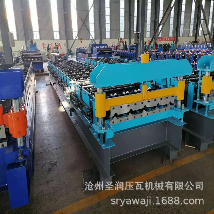 
型钢归于高效经济裁面型材（泊头压瓦机）参观考察(图5)