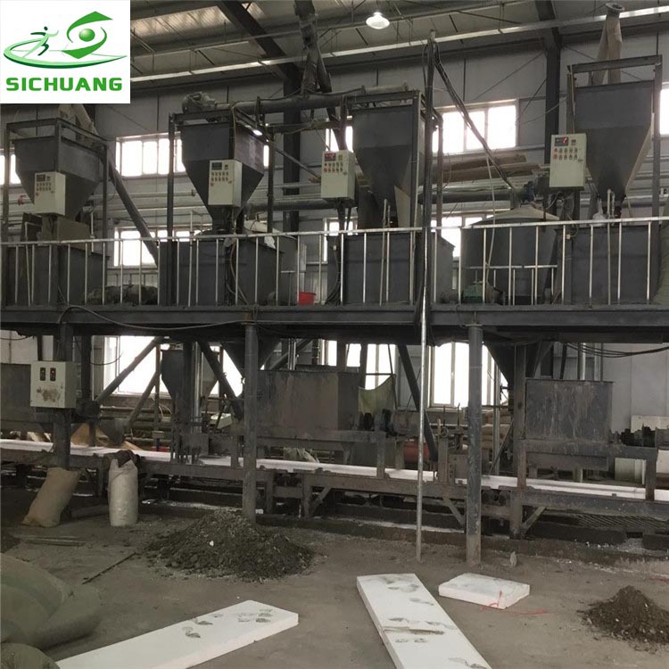 复合夹芯板压型机房屋保温岩棉板成型机成型机建筑免拆外模板(图5)