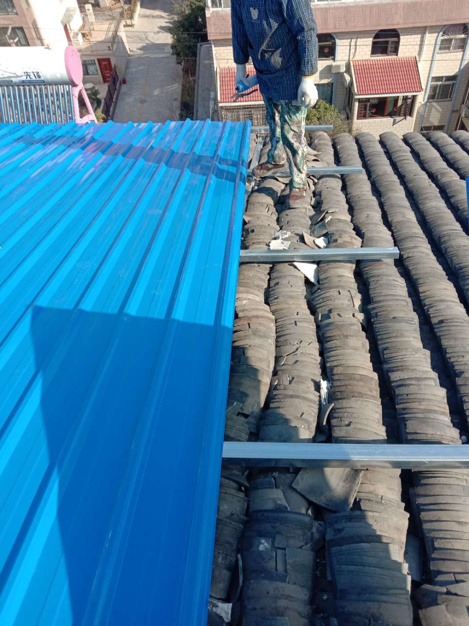 农村房子彩钢瓦房顶安装步骤是怎样的呢的?小编(图4)
