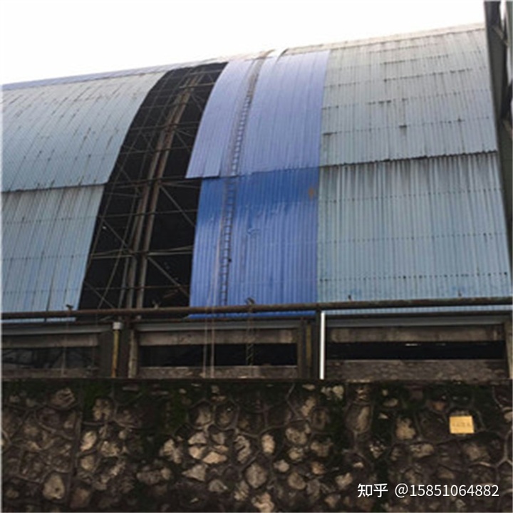 三里港工程有限公司更换彩钢板、电厂输煤栈桥维修更换、输煤(图1)