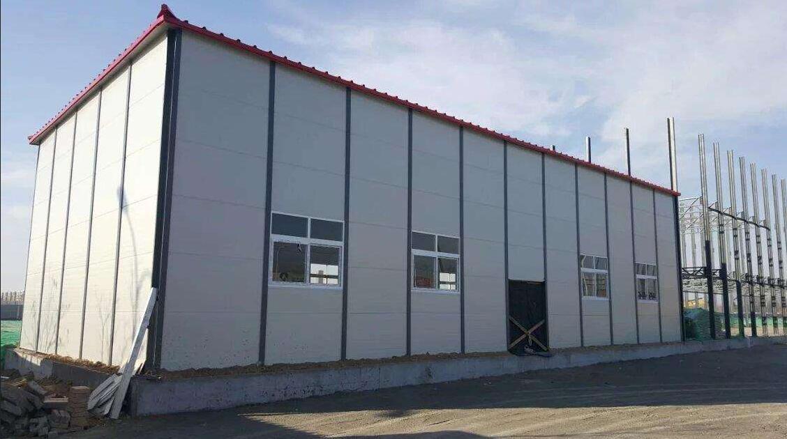 
嘉兴蓝天活动房chang彩钢活动房多少钱一平方彩钢有哪些特点(图1)