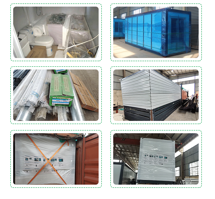 闭合状态下所占空间少，一个40高柜可以装载2套(图16)