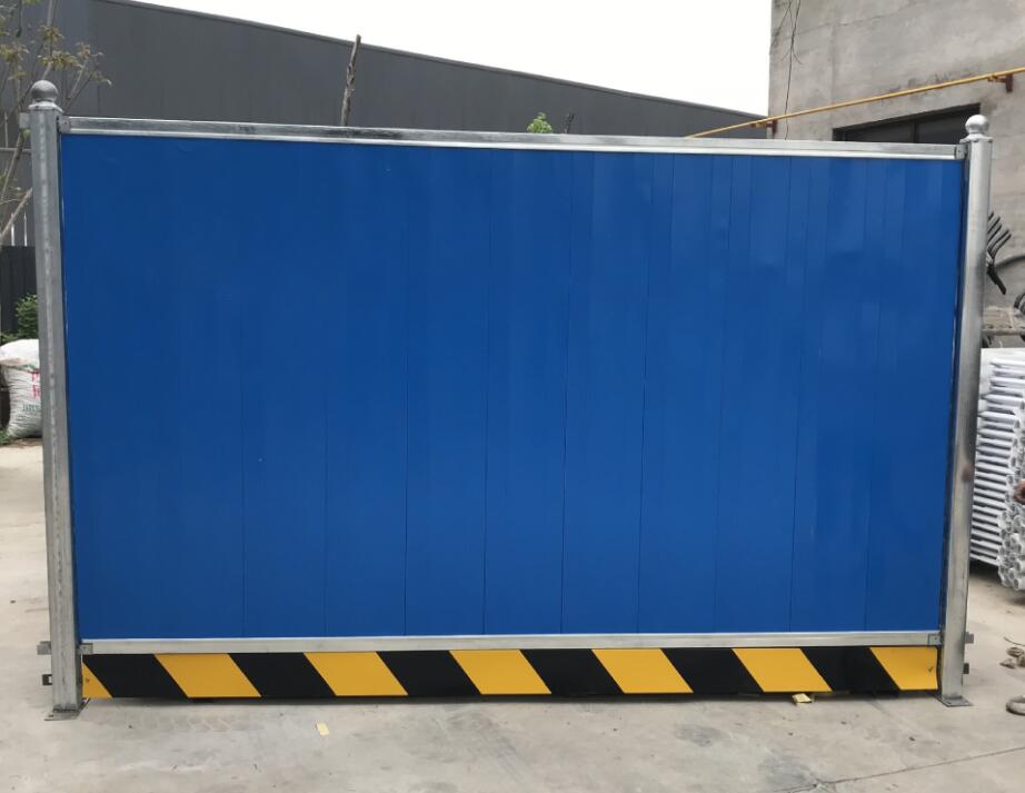 湖北骅构金属有限公司彩钢围挡装拆便捷:彩钢金属围挡(图4)