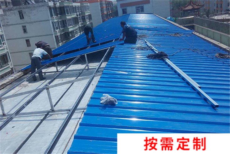 新疆彩钢板-新疆合创通达金属制品承揽各类轻钢结构工程讲解(图3)