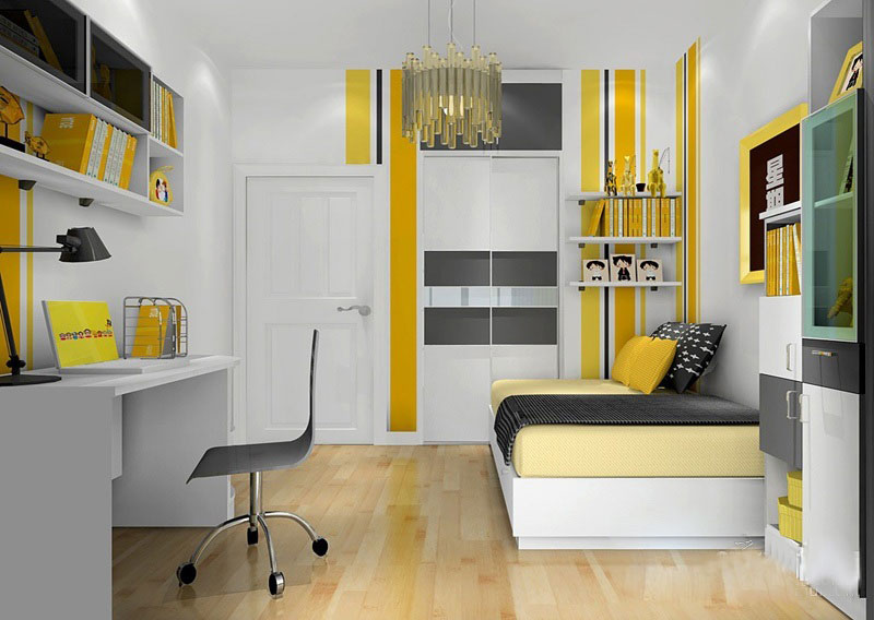 
最新85平小户型北欧极简装修效果图案例分享给你们！(图3)