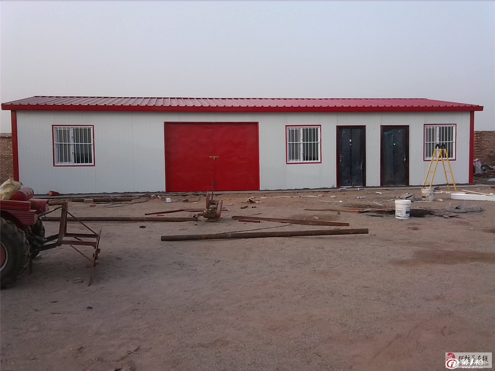 承德附近彩钢房双滦全年大风日数11－63天。。(图1)