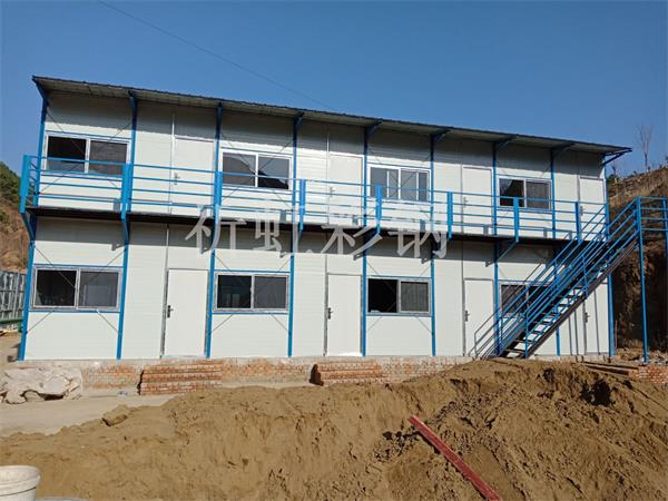 岩棉板承德彩钢房批发承德临建房价格的墙体与屋面(图2)