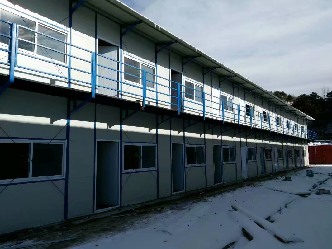 岩棉板承德彩钢房批发承德临建房价格的墙体与屋面(图3)