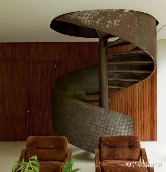 彩钢房设计 近几年提的就是“旋转楼梯”，只能告诉你！(图20)