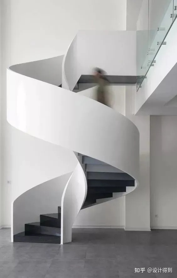 彩钢房设计 近几年提的就是“旋转楼梯”，只能告诉你！(图38)