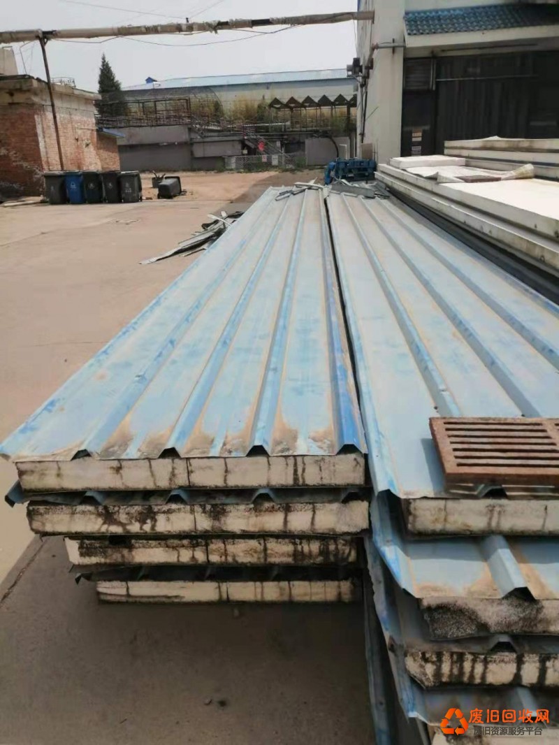 石家庄二手钢材回收公司，二手彩钢房回收公司简介；石家庄彩钢板房回收(组图)(图1)