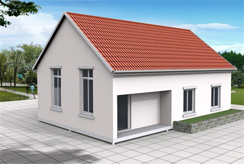 钢板房造价自然要比传统的钢筋水泥建造的房屋低得多(图2)