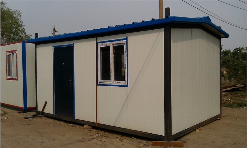 钢板房造价自然要比传统的钢筋水泥建造的房屋低得多(图5)