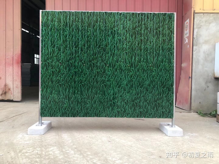 绿色草皮围挡有什么好处？工地彩钢围挡的品质(图2)