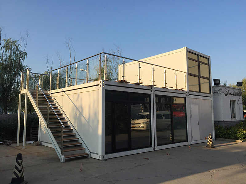 利用二手集装箱可以制作成造型各异简易的房子，欢迎咨询(图8)