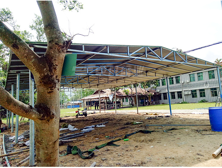 张家口彩钢房安装施工 站在农民角度，说三农！大家好，我是着迷乡野！(图4)