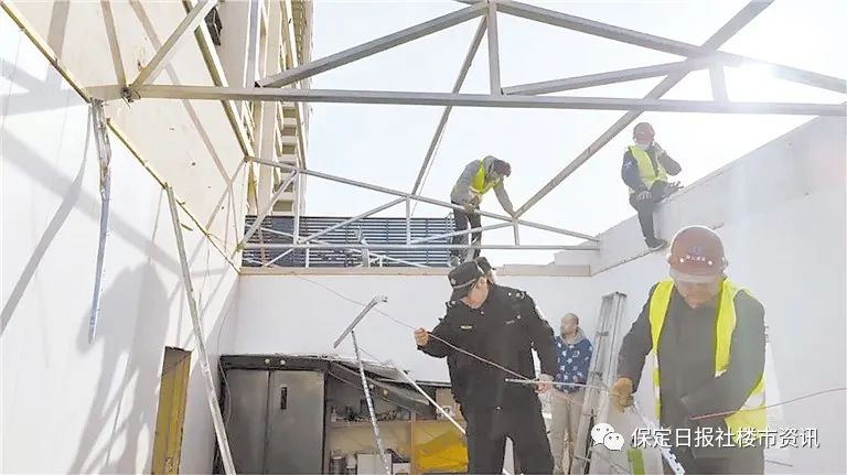 保定市执法局直属三大队始终保持违法建设“零容忍”(图1)