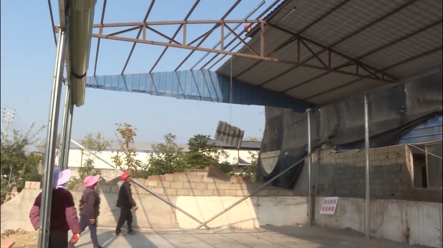 西昌市违建彩钢棚应声倒塌共拆除彩钢棚1000余平方米(图8)