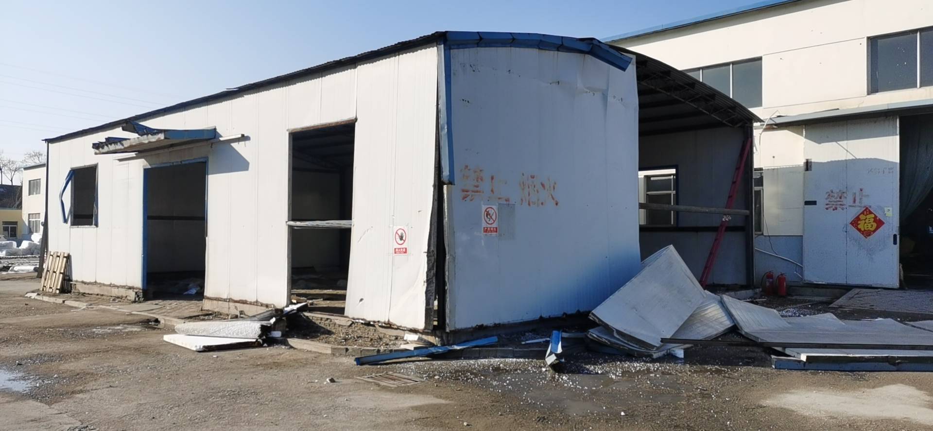 甘南支队全面开展泡沫彩钢板建筑消防安全专项整治行动(图4)