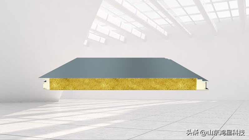 岩棉彩钢夹芯板的产品特点及注意事项！！(图1)