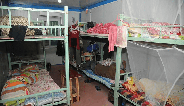 吉林省内三个行业农民工的居住环境也有了很大变化(图1)