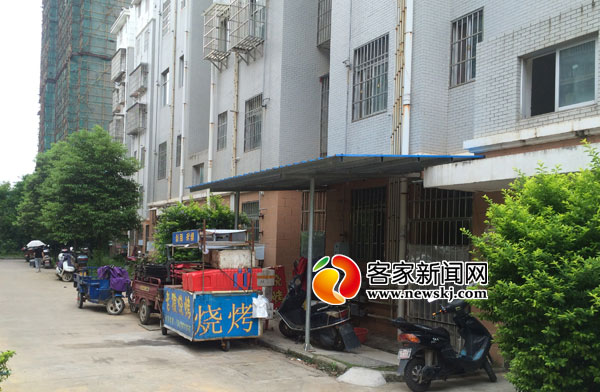 鲇溪新村多处违建彩钢棚(图6)