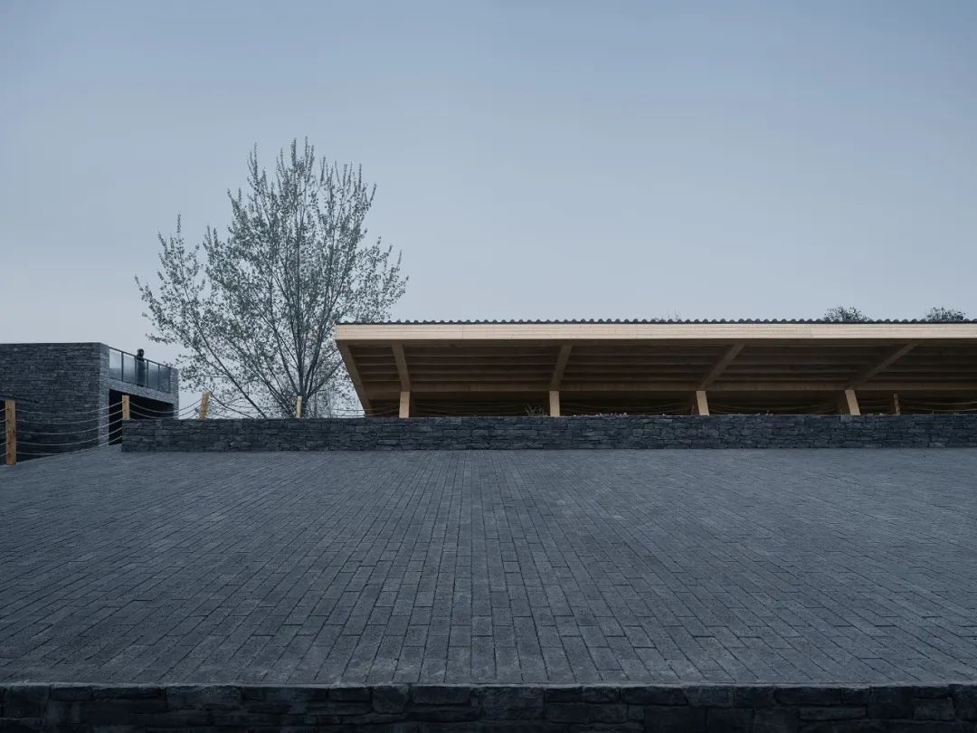 青龙湖水质监测瞭望观景亭鸟瞰图(图10)