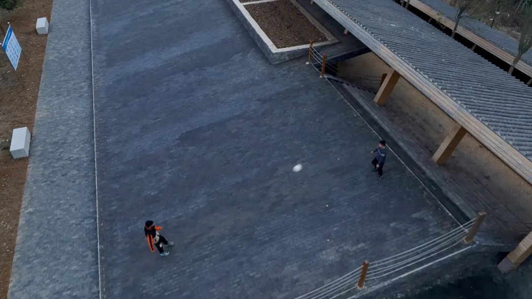 青龙湖水质监测瞭望观景亭鸟瞰图(图12)