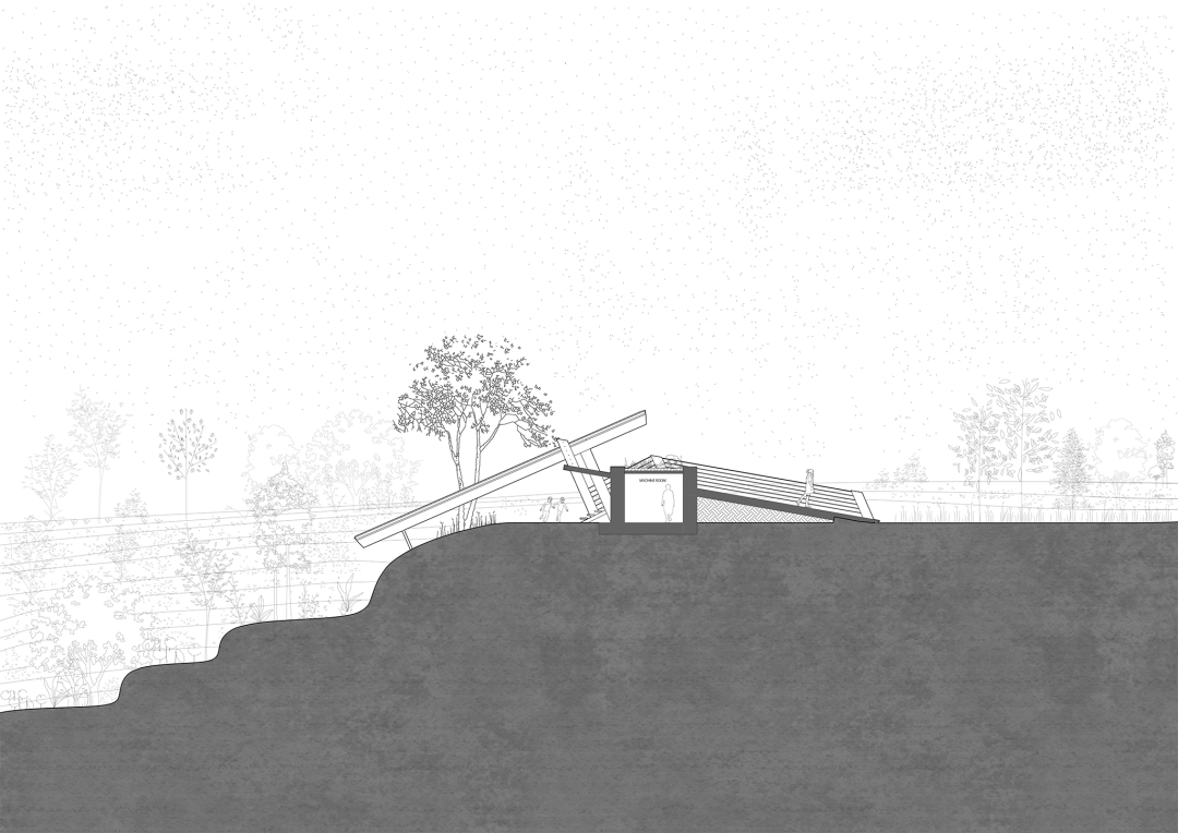 青龙湖水质监测瞭望观景亭鸟瞰图(图21)