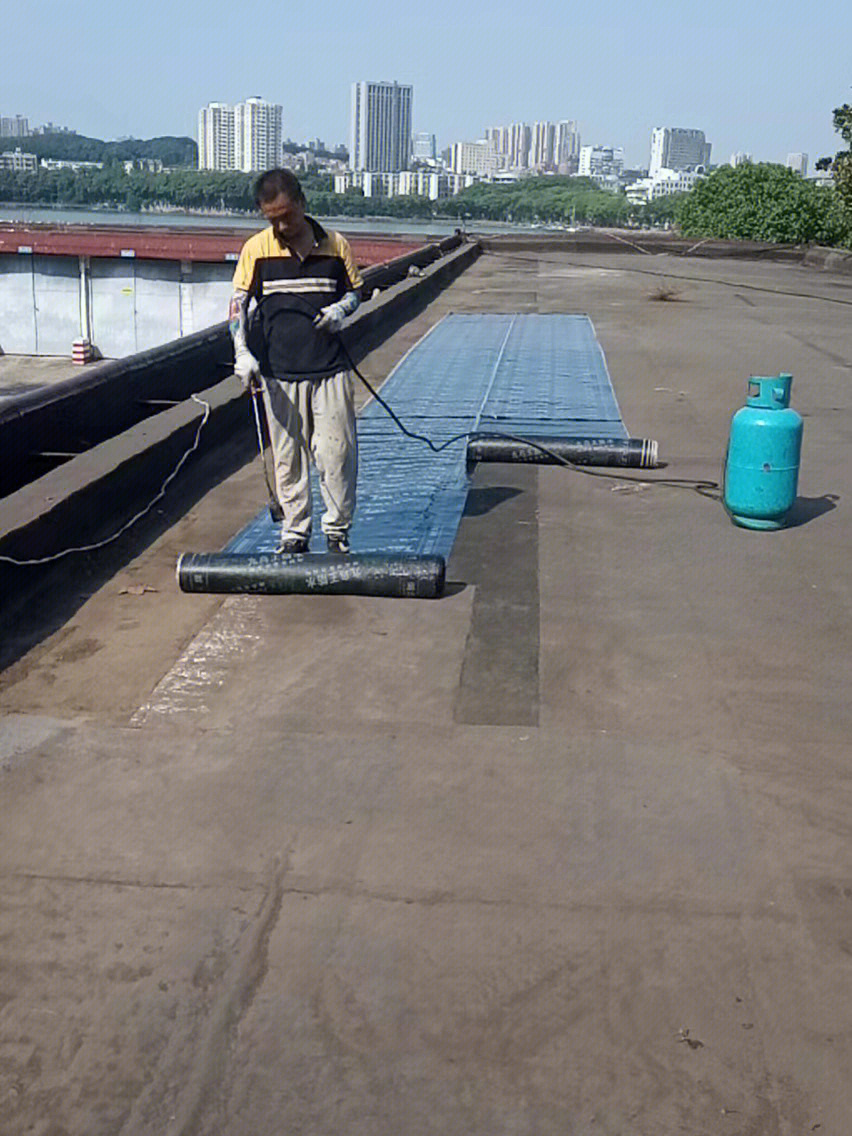 屋顶用彩钢板搭个遮雨棚解决房屋漏水问题(图11)