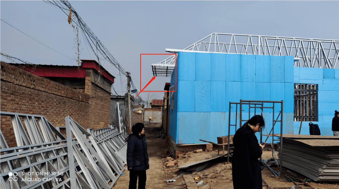 红古区城管局集中整治违法违规彩钢房临时用房(图3)