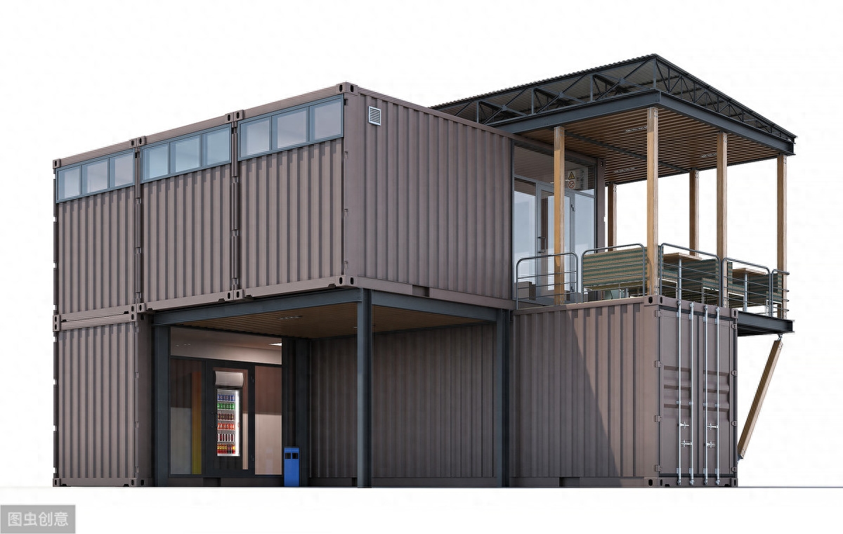 在房子的后院创造更多的集装箱活动房！(图1)