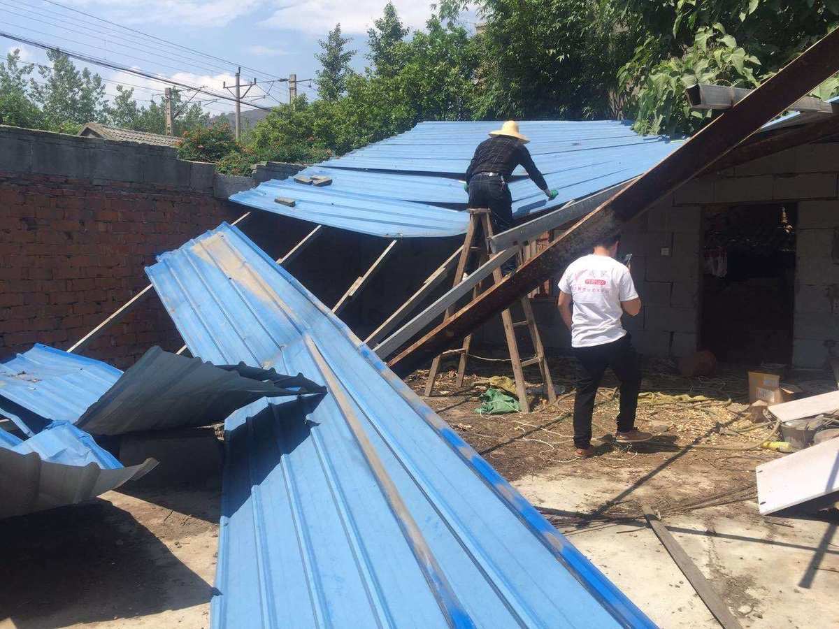 农村居民拆除彩钢瓦材料搭建房顶，你怎么看？(图8)