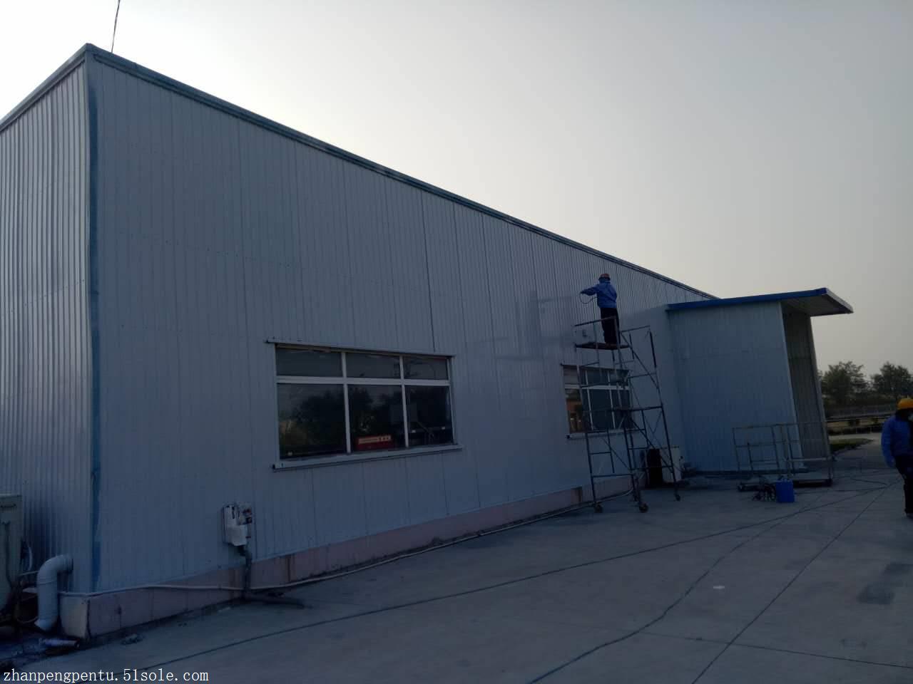 北沙梁1500多平米自建彩钢板房被大风刮飞(图3)