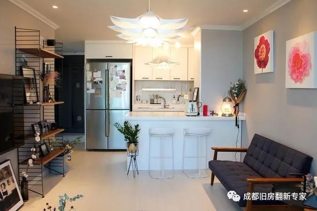 成都小夫妻改造60平米二手房的案例，太实用了！(图6)