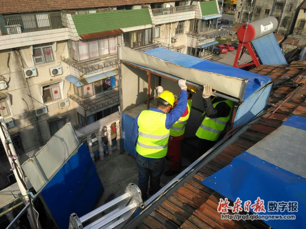 房山城管拱辰执法队开展老旧小区背街小巷专项整治行动(图8)