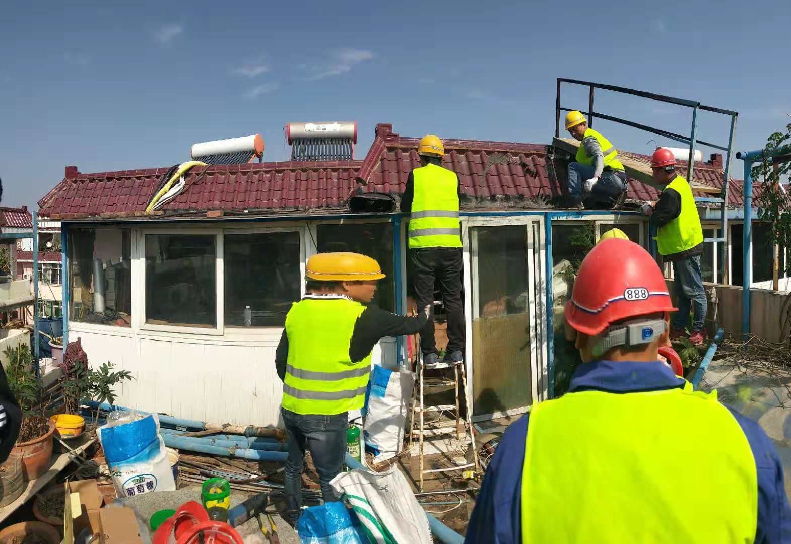 河南省一部分县市正在治理彩钢房的治理工作(图2)